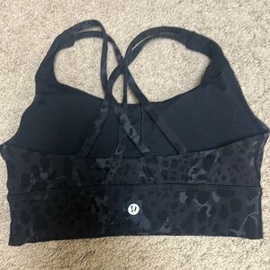 lululemon athletica Black Camo Sports Bra
